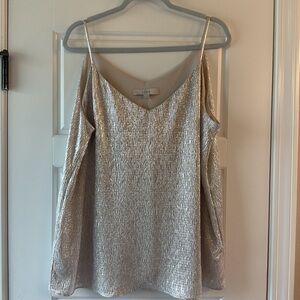 LOFT silver shell, XL